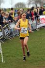 Rosie Smith (North East) in the Senior Women McCain Inter Counties Cross Country, Cofton Park, Birmingham.